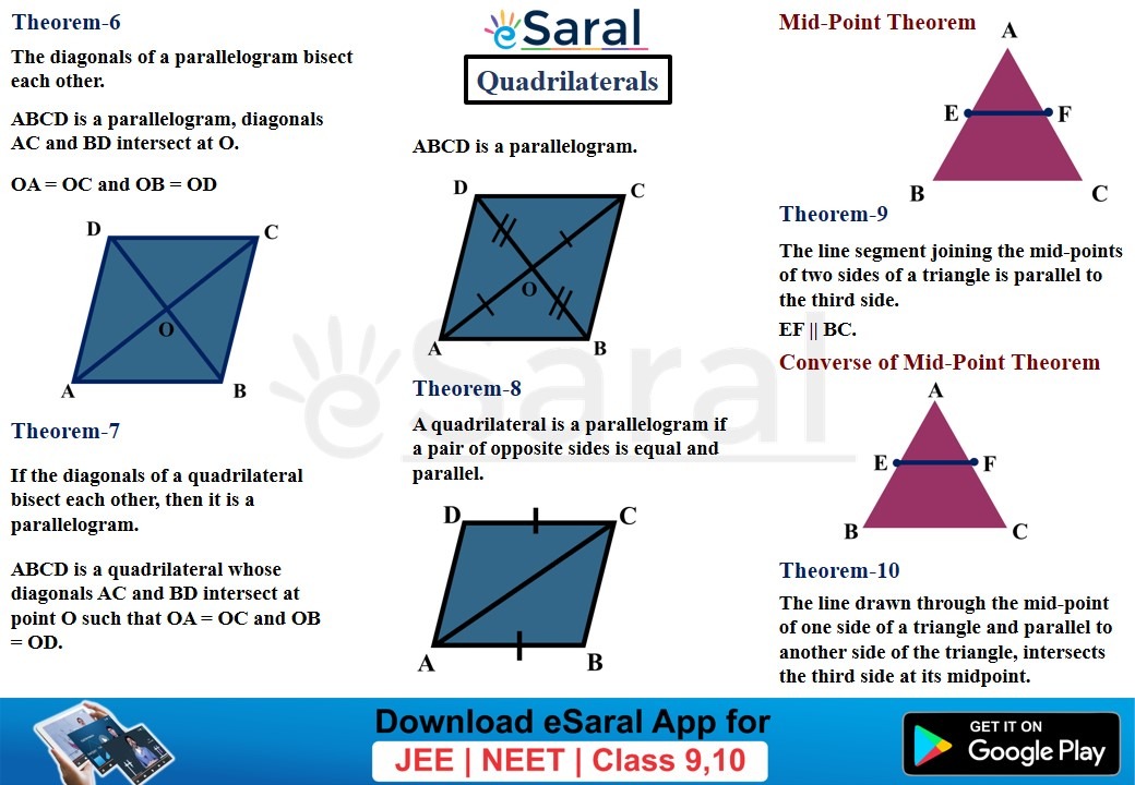 case study based questions on quadrilaterals class 9