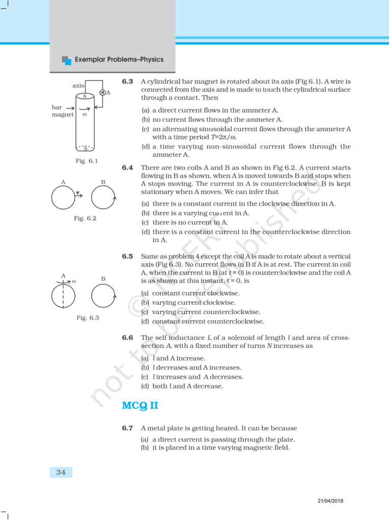 NCERT Exemplar Class 12 Physics Chapter 6 Image 2