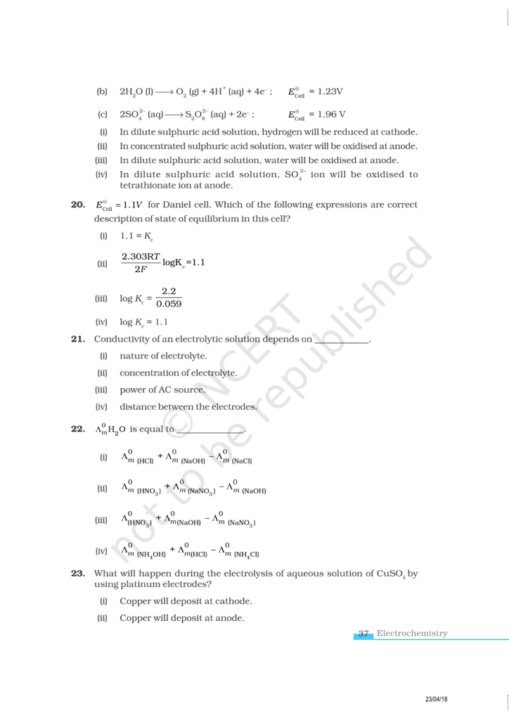 NCERT Exemplar Class 12 Chemistry Chapter 3 Image 5