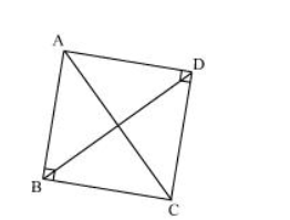 BC and ADC are two right triangles with common hypotenuse AC